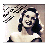 De foto met opdracht, speciaal voor mij!